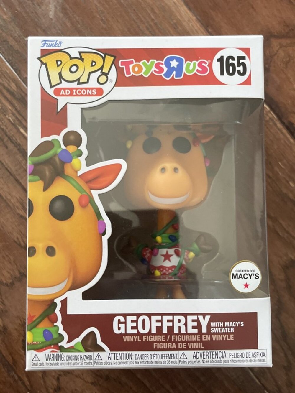Funko Pop Geoffrey #165 Toys R Us Ad Icons Vinyl Figure New